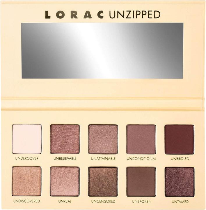 Actual product image Lorac Unzipped Palette (Beige)