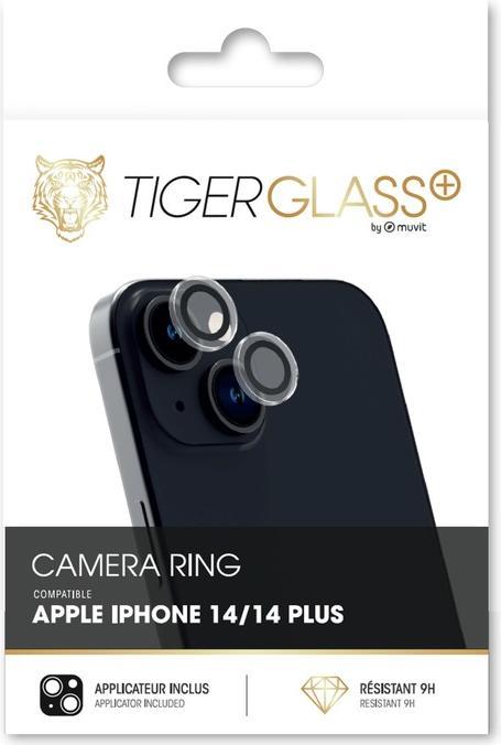 Image du produit Tiger Film pour appareil photo Ring (1 pièce(s), Apple iPhone 14)
