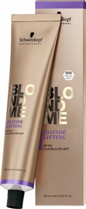 Actual product image Schwarzkopf Professional Schwarzkopf BlondMe Lifting Ash 60 ml (L-Ash, ASCH - Cooler, Ashy blonde shade with additional neutralisation)