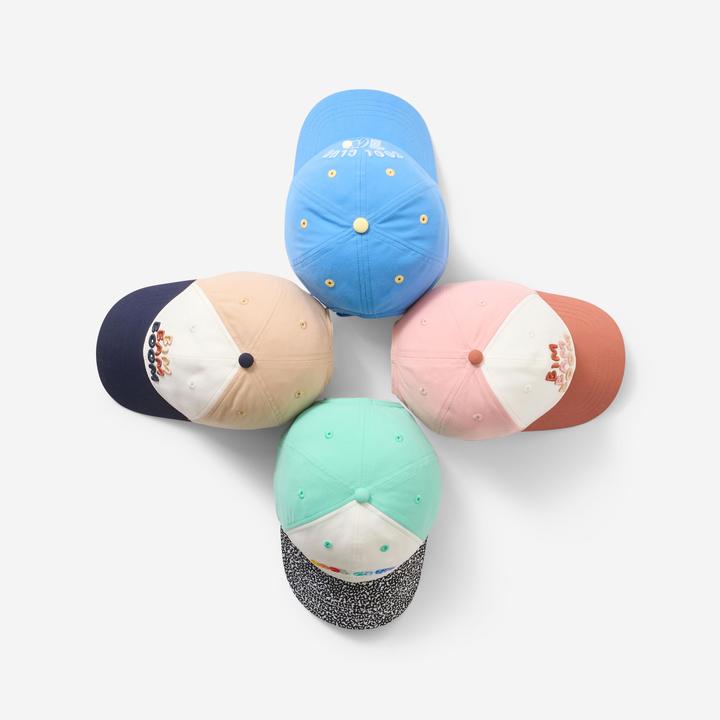 Produktbild Domyos Cap verstellbar Babys/Kleinkinder - weiss/grün (One Size)