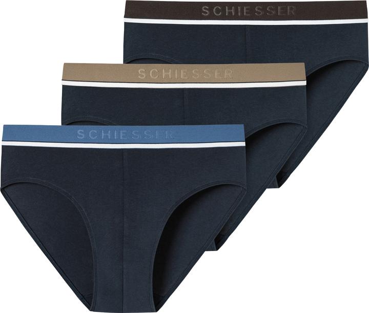 Schiesser Slip Casual Figurbetont 3PACK Rio-Slip