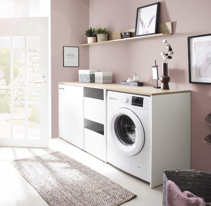 Actual product image Schildmeyer Solea washing machine conversion matt white