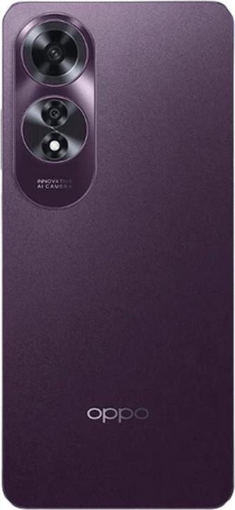 Produktbild OPPO A60 (256 GB, Midnight Purple, 6.67", Dual SIM, 50 Mpx, 4G)