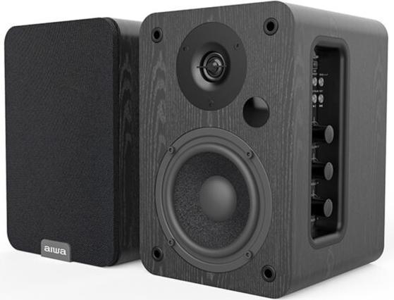 Image du produit Aiwa Paire d'enceintes actives ASP-A200, noir (1 paire, 25 W)