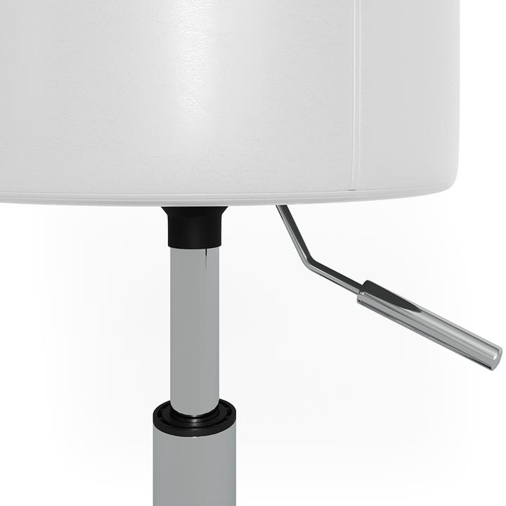Produktbild Vicco Hocker Design, Weiss, 33 x 67 cm für Schminktisch