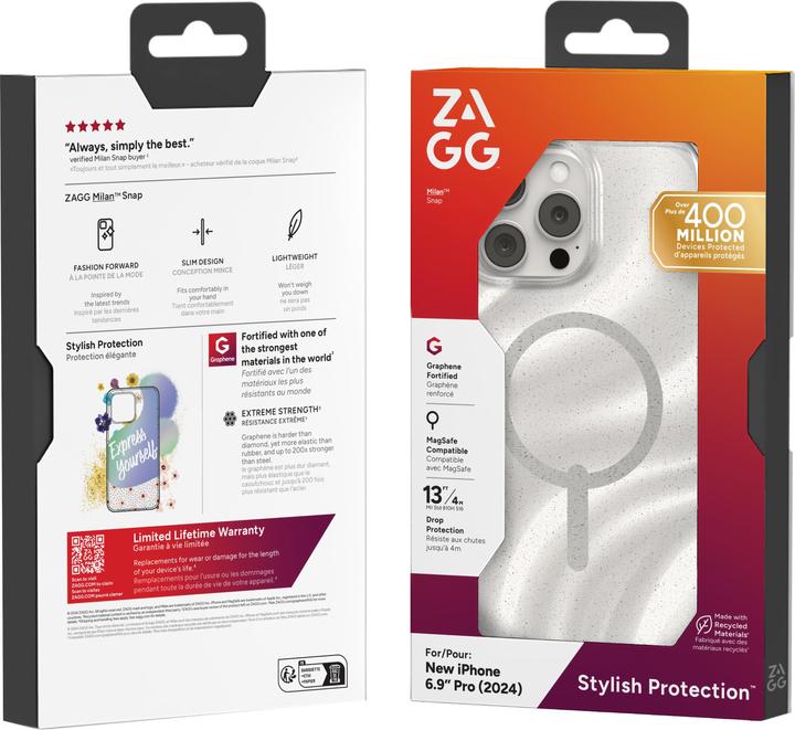 Actual product image Zagg Milan Snap (Apple iPhone 16 Pro Max)