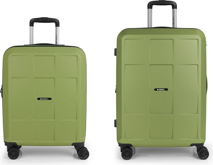 Immagine prodotto Gabol Set di valigie Montreal a 4 ruote, 2 pezzi con piega ad espansione (110 l)