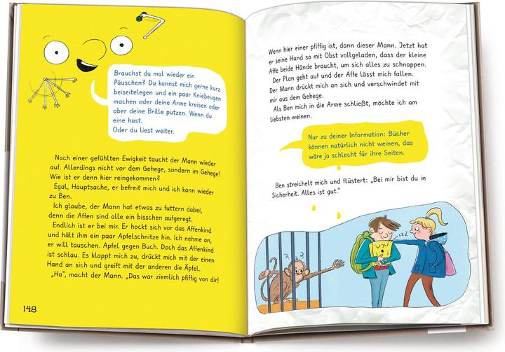 Actual product image Ich bin (d)ein Buch, hol mich hier raus! Vorsicht: Hier spukt ein Buch (German, Katja, Frixe, 2021)