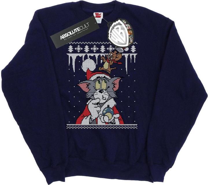 Image du produit Tom & Jerry - Sweat CHRISTMAS FAIR ISLE - Homme (L)