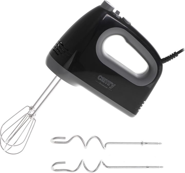 Camry CR 4220B mixer Hand mixer Black, Grey (750 W)