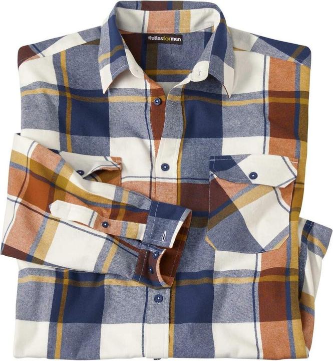 Image du produit Atlas For Men Chemise en flanelle à carreaux pour hommes (5XL)
