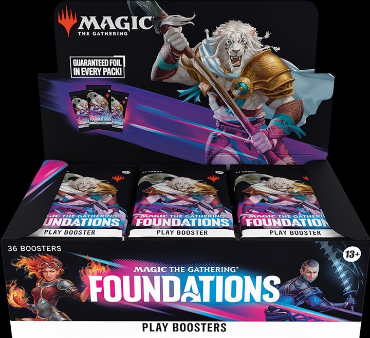 Image du produit Magic the Gathering Foundations (Allemand, Affichage du booster)