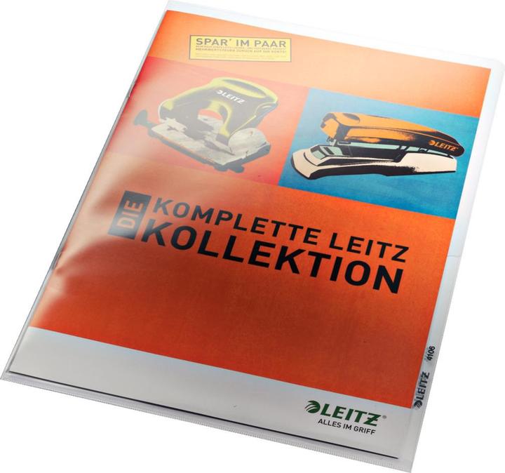 Actual product image Leitz PVC Premium A4 transparent pockets (A4, 100 x)