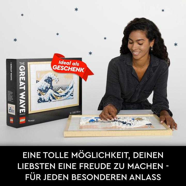 Produktbild LEGO Hokusai – Grosse Welle (31208, LEGO Art)
