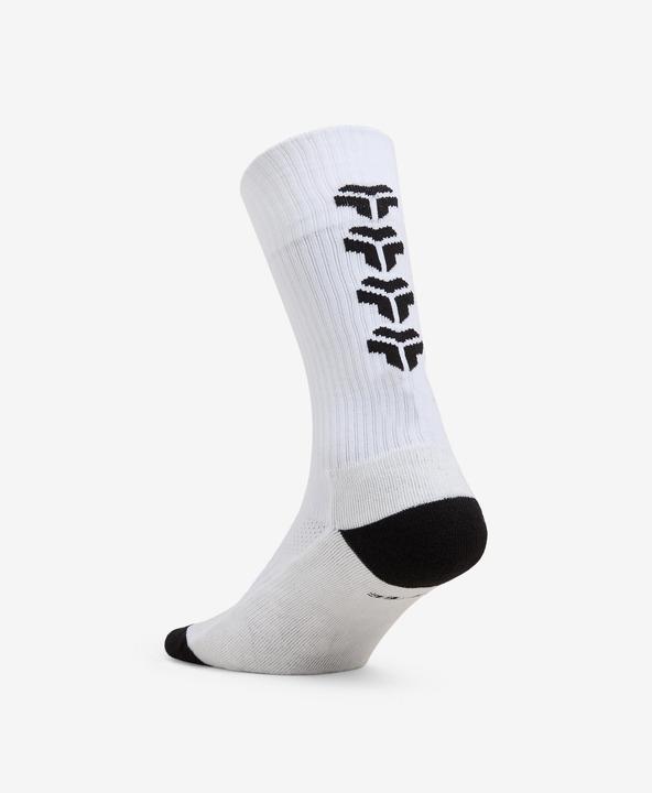 Actual product image Kipsta Damen/Herren Handball Socken Mid - H500 1 Paar weiss/schwarz (31, 34)