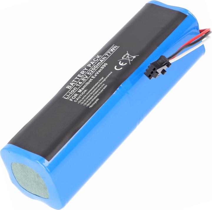 Image du produit AccuCell 5200mAh Akku passend für MAMIBOT eXVAC 890 Akkutyp SUN-INTE-279, 4INR19/66-2, 5200 mAh, 77wh (1 pcs, 5200 mAh)