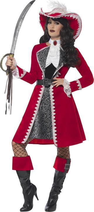 Smiffys Pirata - Deluxe Lady Captain (36, 38)