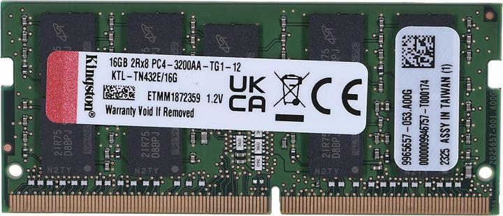 Actual product image Kingston Ddr4 Ecc Sodimm (1 x 16GB, 3200 MHz, DDR4-RAM, SO-DIMM)