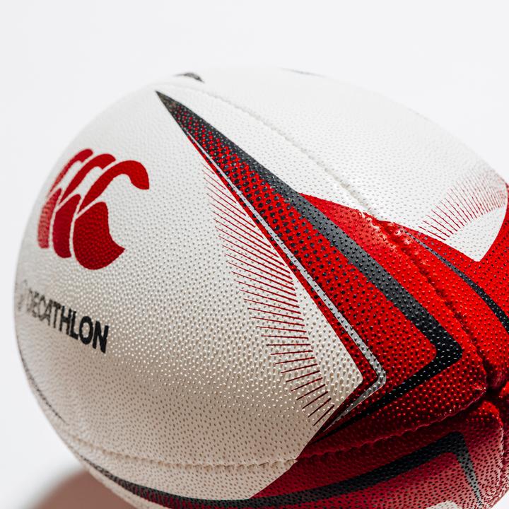 Actual product image Offload Rugby ball size 4 - Canterbury black/red