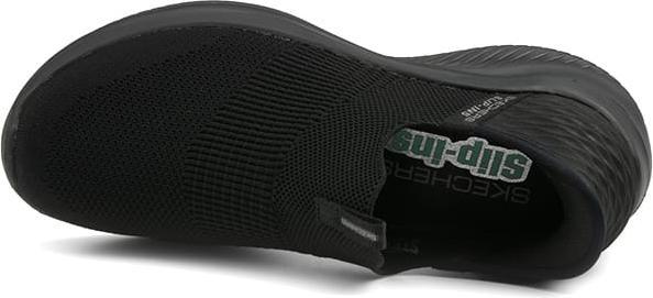 Produktbild Skechers 149708/BBK Ultra Flex 3.0-Cozy Streak Damen Sneaker Turnschuhe Slipper VEGAN schwarz (40)