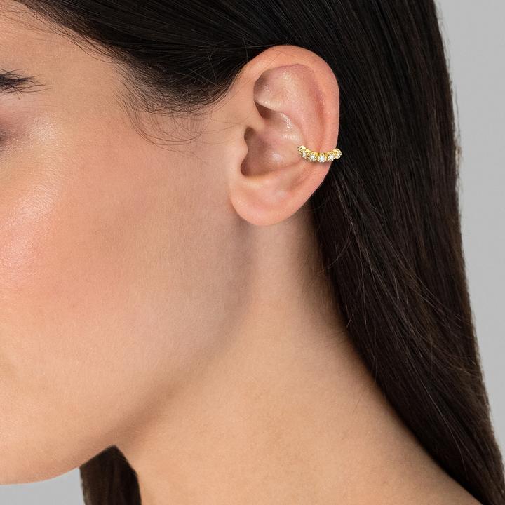 Produktbild Glanzstücke München Damen Sterling Silber Zirkonia gelbgold - 12478 (Sterling Silber)