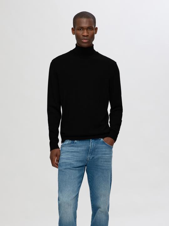 Image du produit Selected Homme Slhtray Ls Knit Merino Roll Neck Noos (L)