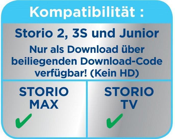 Actual product image VTech Storio educational game: Paw Patrol HD (German)