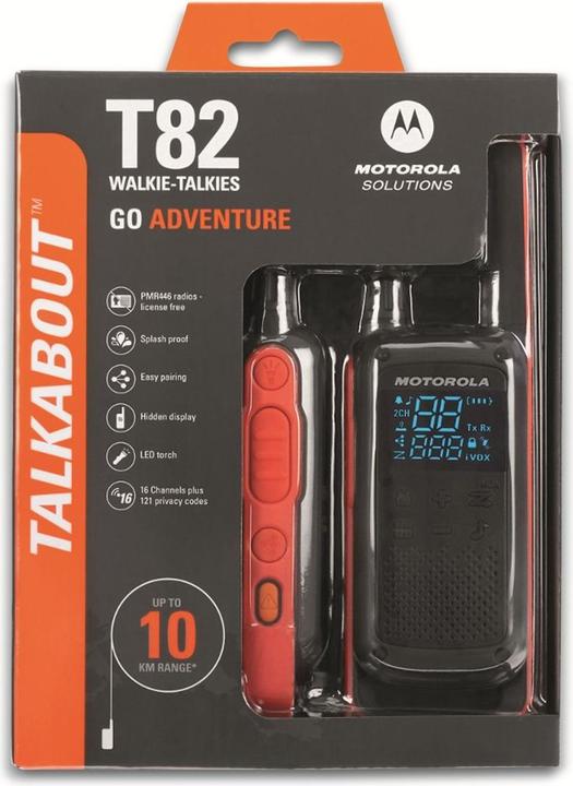 Produktbild Motorola PMR-Handfunkgerät TLKR T82 188 (10 km)