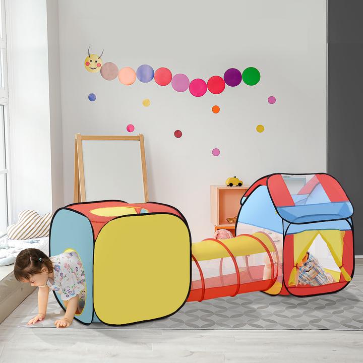 Produktbild Homcom Kinderspielzelt mit Tunnel