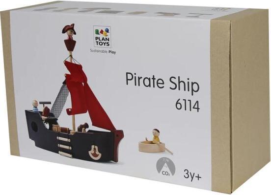 Produktbild Plantoys Piratenschiff - Spielset