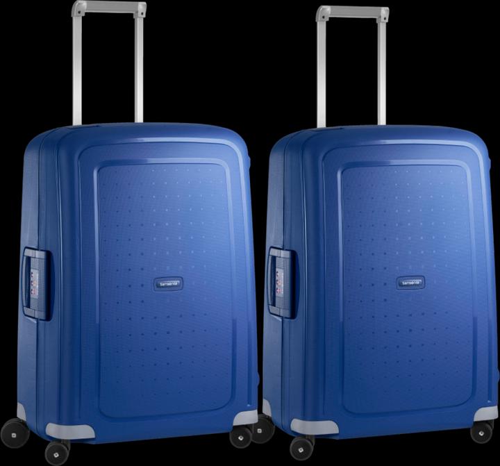 Actual product image Samsonite S'Cure Spinner 69cm Duo Pack Dark Blue (79 l)