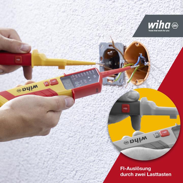 Produktbild Wiha Spannungs- und Durchgangsprüfer (CAT IV 600V, CAT III)