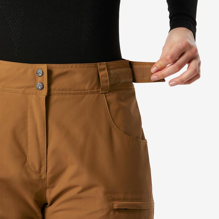 Immagine prodotto Dreamscape Pantaloni da snowboard da donna - SNB 500 camel (42)