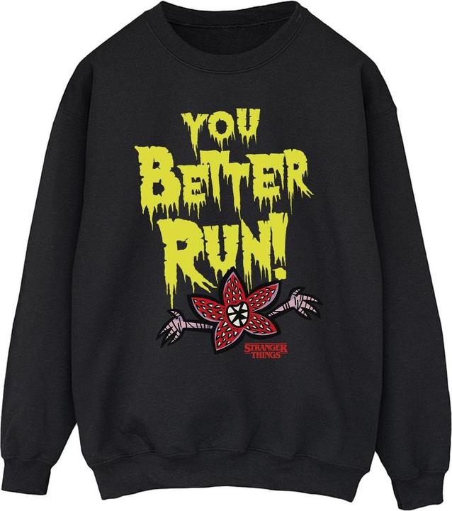 Produktbild Netflix Stranger Things You Better Run Sweatshirt (XXL)