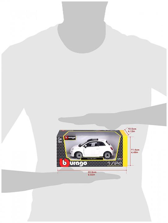 Actual product image Bburago Fiat 500 (2007)