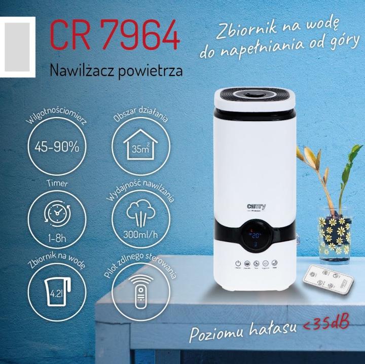 Actual product image Camry CR 7964 Humidifier Ultrasound (35 m²)