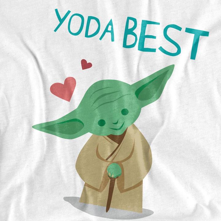 Actual product image Star Wars Unisex Adult Yoda Best Mum Mothers Day T-Shirt (S)