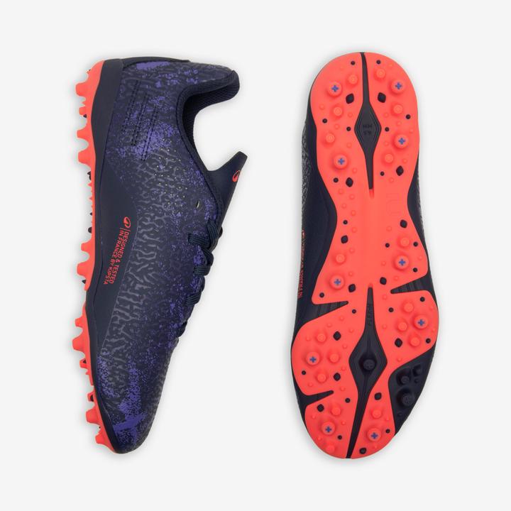 Image du produit Kipsta Chaussures De Football Enfant A Lacets Viralto I Mg/Ag Bleu (36)
