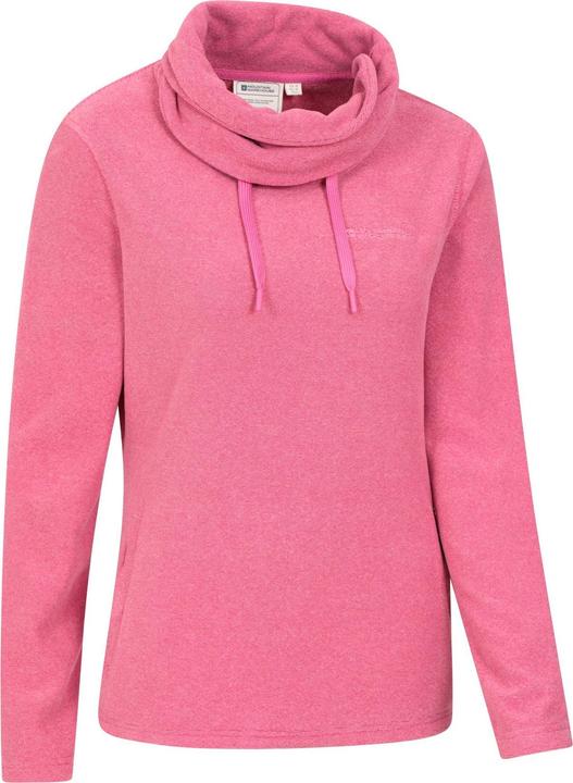 Actual product image Mountain Warehouse Womens/Ladies Hebridean Cowl Neck Fleece Top (44 D)