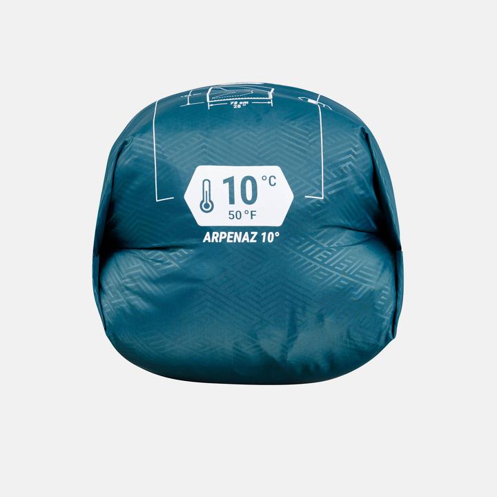 Actual product image Quechua ARPENAZ 10 ZIP (190 cm)