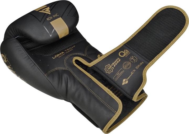Image du produit Rdx Gants De Boxe F6 Matte Golden (6 OZ, 10)