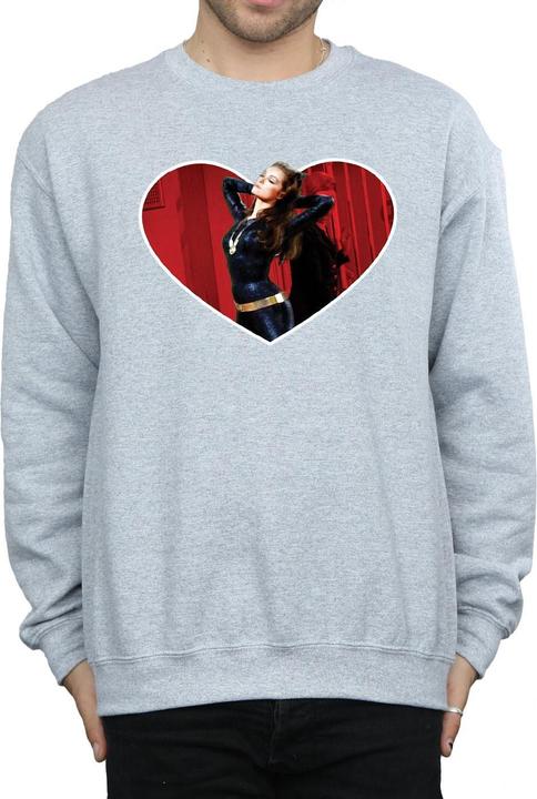 Image du produit - Sweat BATMAN TV SERIES CATWOMAN HEART - Homme (XXL)