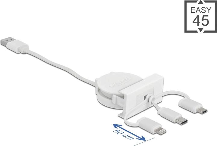 Immagine prodotto Delock 3in1 (0.50 m, USB 2.0)