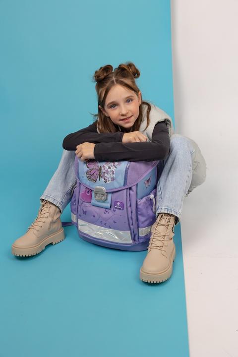 Produktbild Belmil CLASSY Schulrucksack-Set Butterfly (19 l)