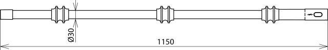 Actual product image Dehn IT M12 STK 30 1150