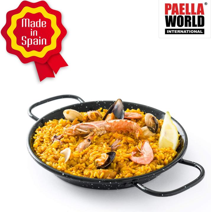 Immagine prodotto All'Grill Padella per paella smaltata Ø 50 cm (50 cm, Padella per paella, Smalto, Acciaio)