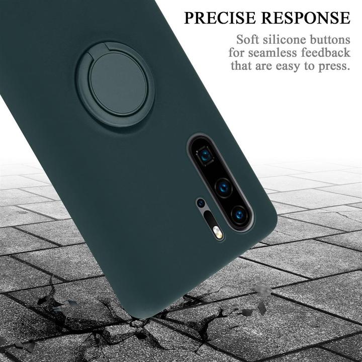 Productafbeelding Cadorabo TPU Vloeibare Ring Silicone Hoesje (Huawei P30 Pro)
