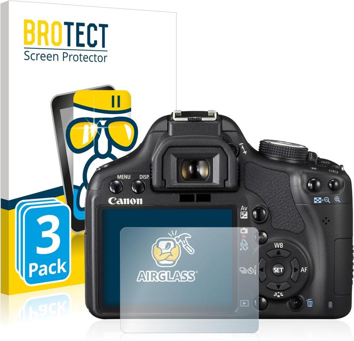 Produktbild BROTECT AirGlass Panzerglasfolie (Displayschutz, EOS 500D)
