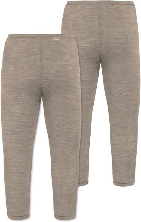 Actual product image Normani 2-pack baby merino trousers with feet - 9537 (56)