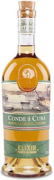 Actual product image Conde de Cuba Elixir del Caribe Rum (1 x 70 cl)